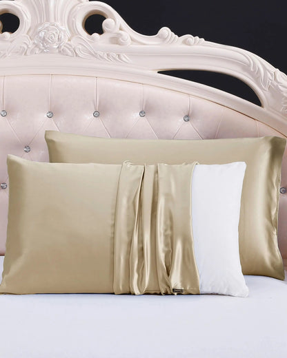 22 Momme federa di seta - set di 2 pezzi Order bump