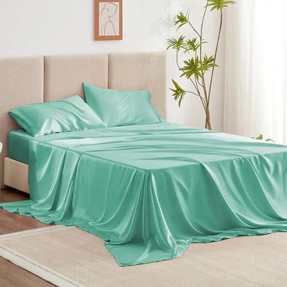 Kit complet de pat din mătase Mulberry Hoomy