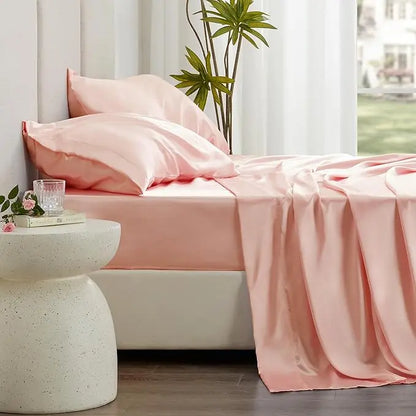 Kit complet de pat din mătase Mulberry Hoomy