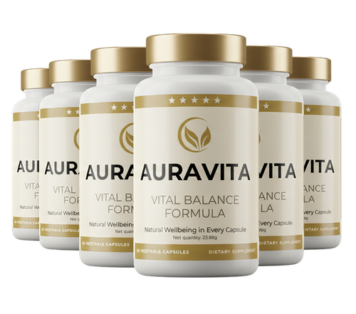 Auravita + BioCatalizador N7 - 6 Frascos