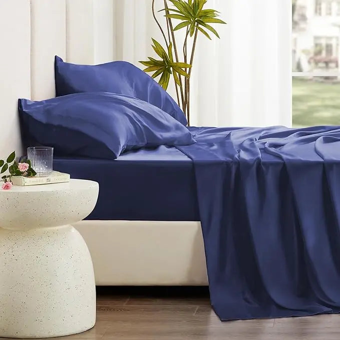Kit complet de pat din mătase Mulberry Hoomy