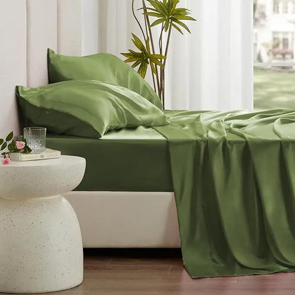 Kit complet de pat din mătase Mulberry Hoomy