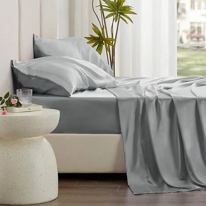 Kit complet de pat din mătase Mulberry Hoomy