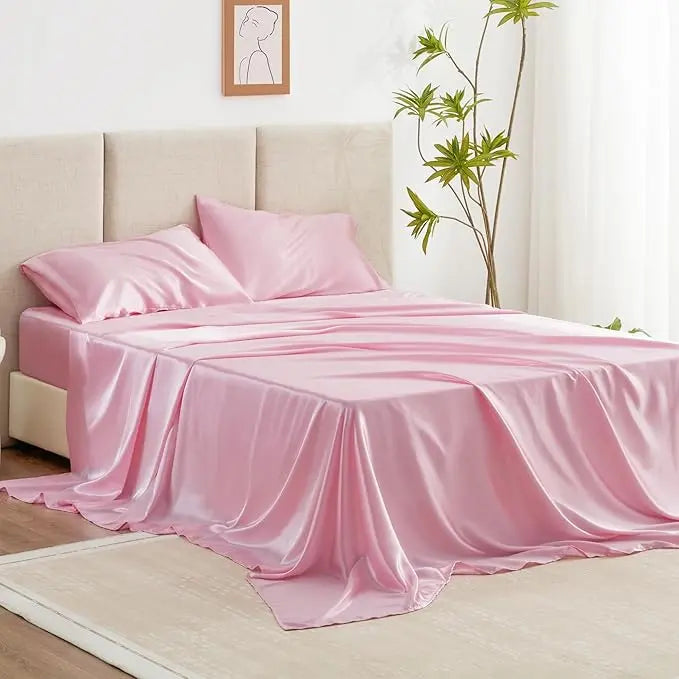 Kit complet de pat din mătase Mulberry Hoomy