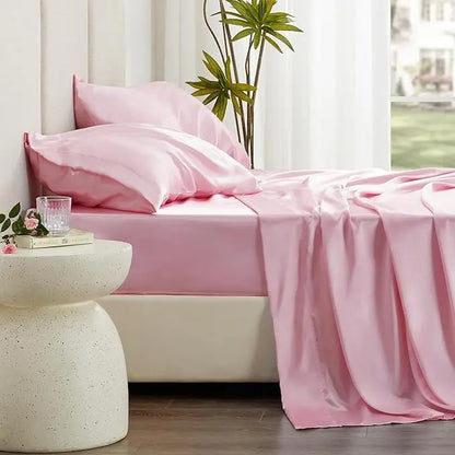 Kit complet de pat din mătase Mulberry Hoomy